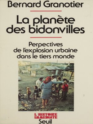 cover image of La Planète des bidonvilles